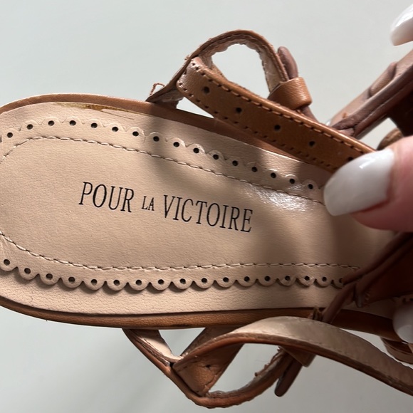 Pour la Victoire dressy shoes good condition size 6 - Picture 4 of 9